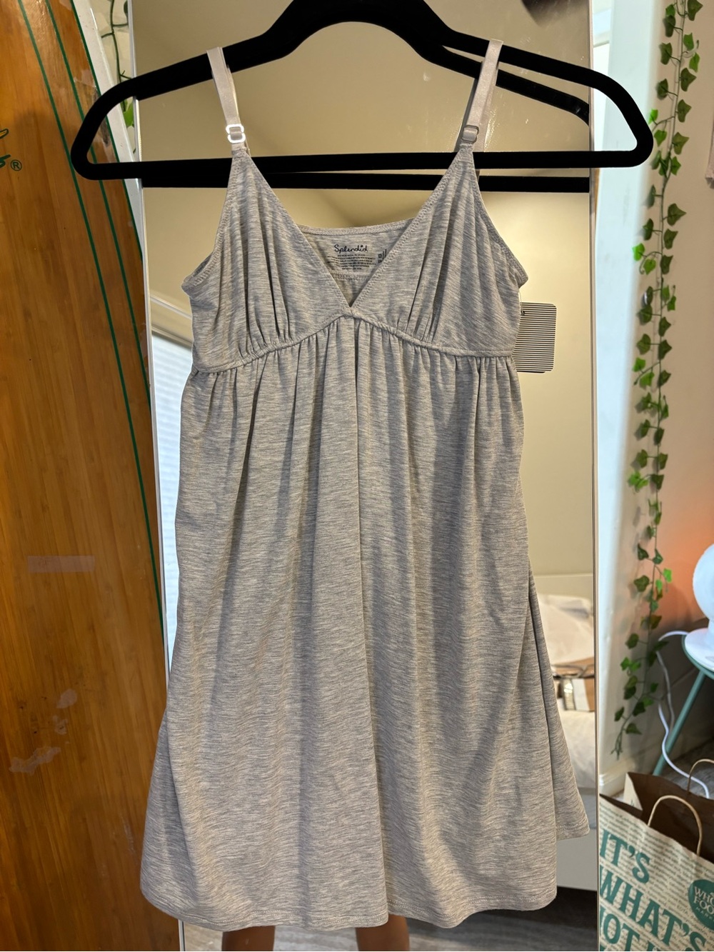Splendid Heather Gray Jersey Tank NWT medium